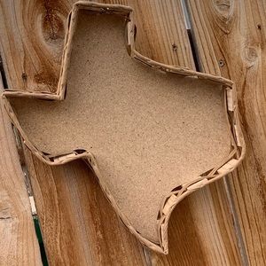 Vine-Tique Wood Products Texas Basket/Tray